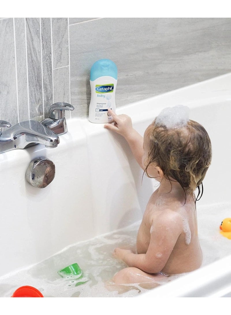 Cetaphil Baby Shampoo-200 ml and Baby Mild Bar 75g (Pack of 2) - Combo - Image 3